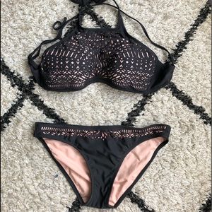HIGH NECK BIKINI SET!!!